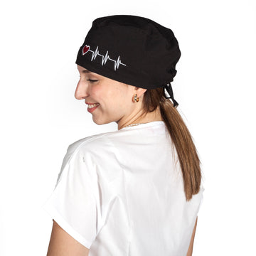 Gorro Sanitario - CARDIO BLACK