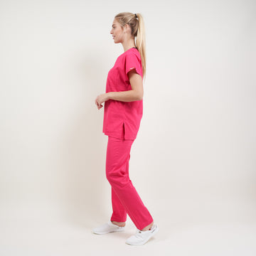 Conjunto Enfermería - Frambuesa