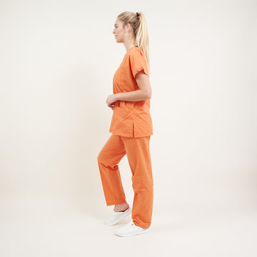 Conjunto Enfermería - Naranja